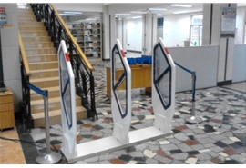 河北大學(xué)圖書館使用實景